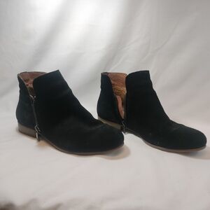 Eric Michael Isabella Suede Ankle Bootie